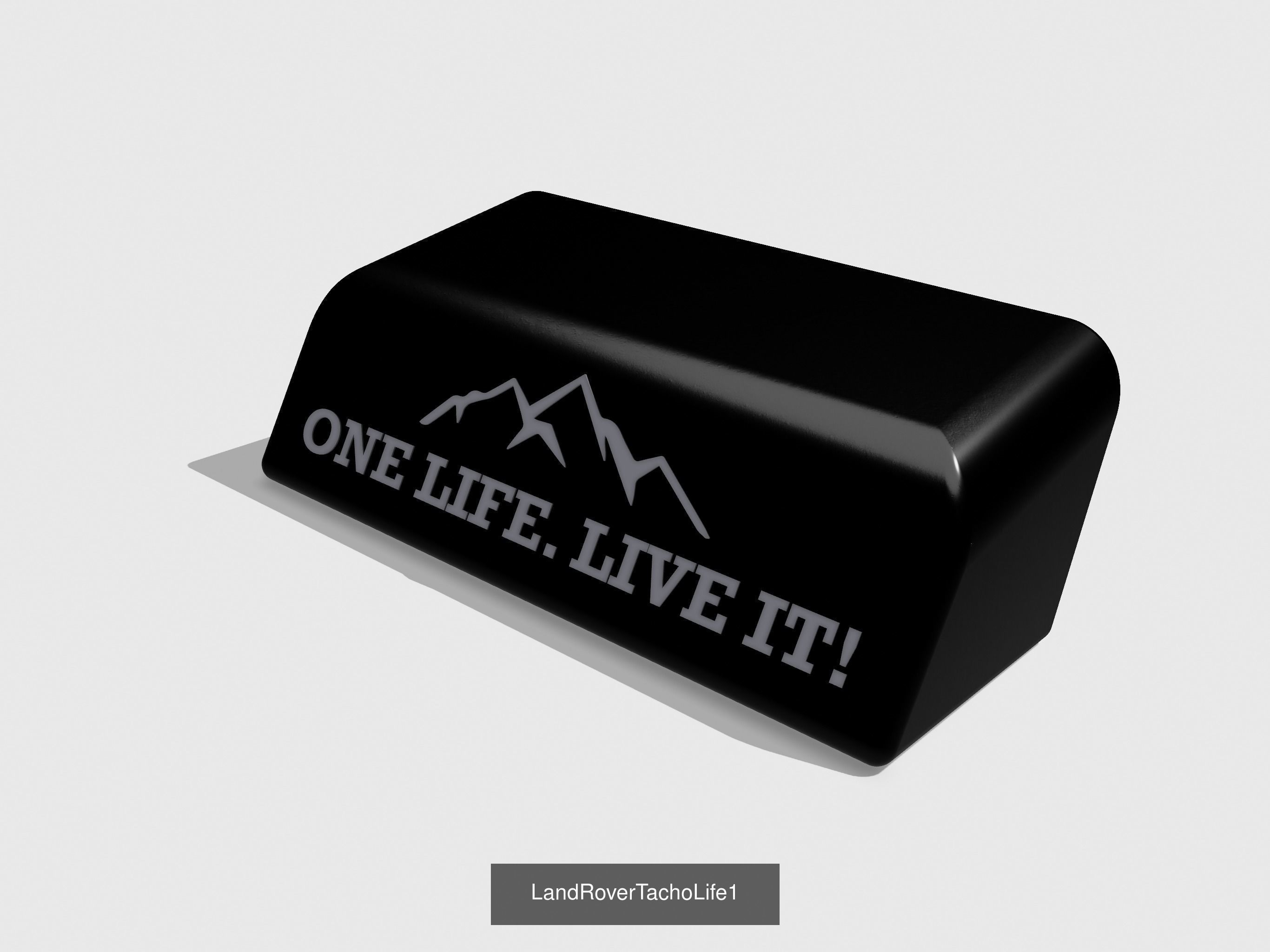 MUD STUFF POD - FOR DASH GAUGES OR SWITCHES ON LAND ROVER 3D Model Collection_10