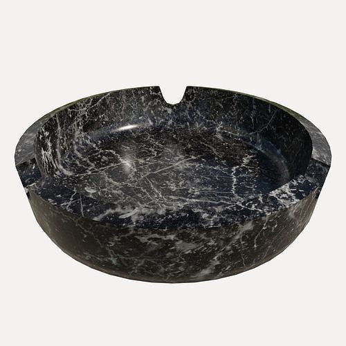 Ashtray Free low-poly 3D model