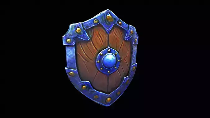 stylized shield