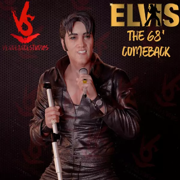 Elvis The 68 Comeback 3D print model