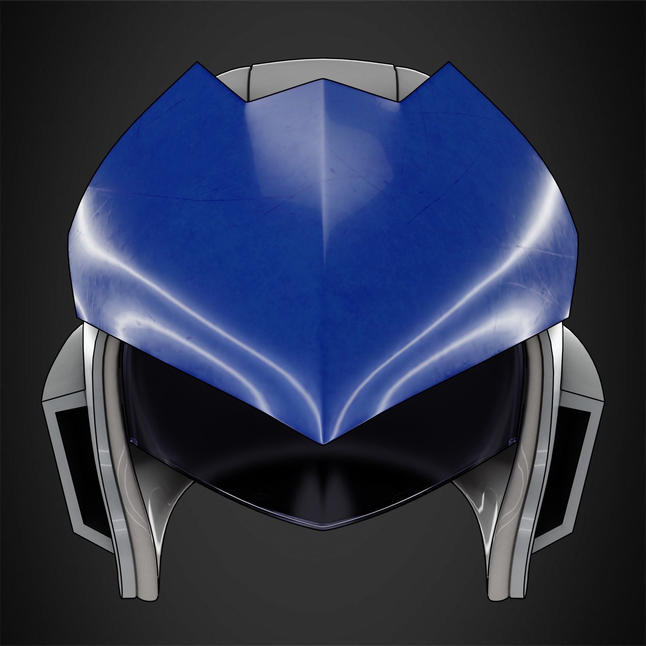 Yu-Gi-Oh 5ds Jack Atlas Duel Runner Helmet for Cosplay 3D print model_2