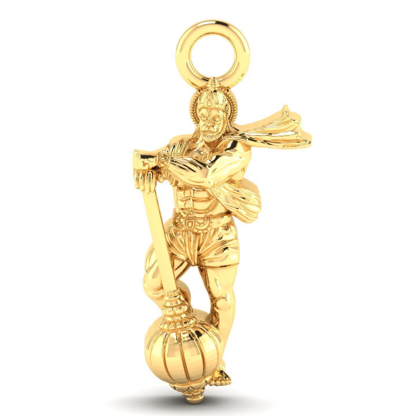 Hanumanji 3D Model 3D print model_1