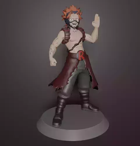 Red Riot 3D print model