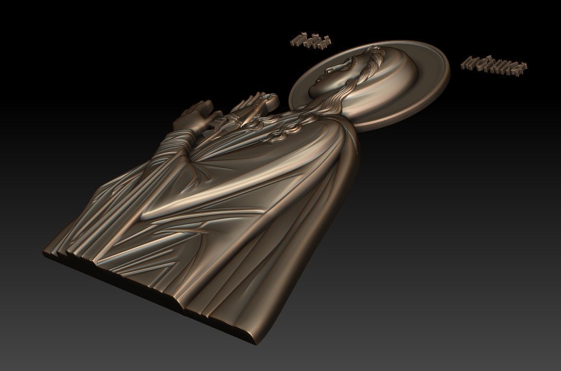 Saint Monica 3D print model_3