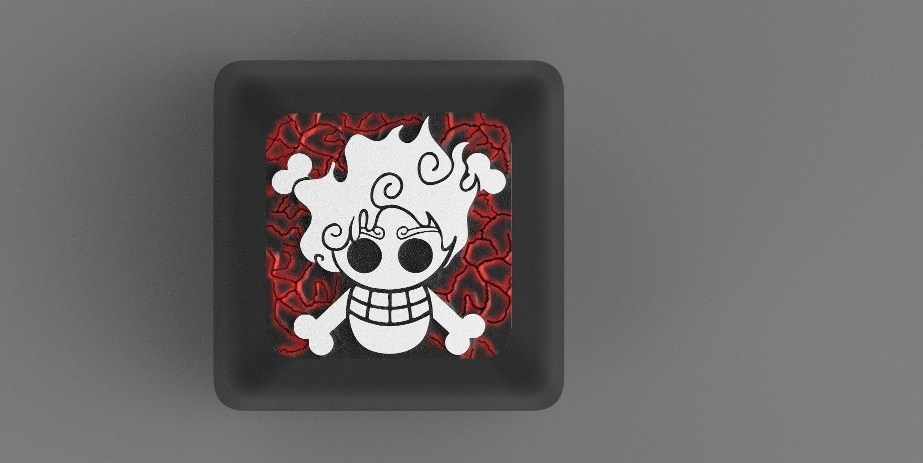 keycap one piece Free 3D print model_1