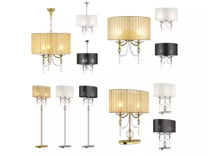 725 Paralume Lightstar Collection of Classical Lamps 