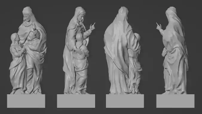 Saint Anna Sculpture