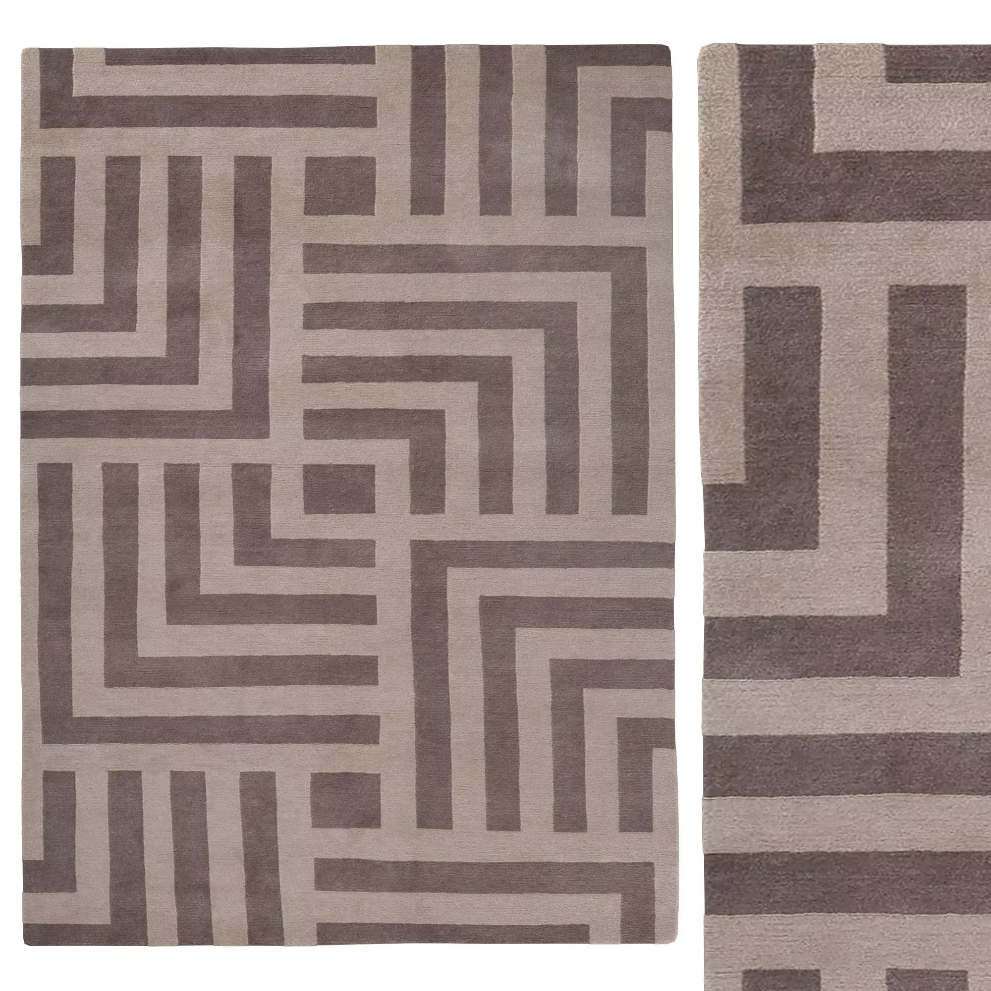 Pallas rug 3D model_0