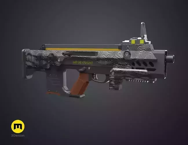  MP-98 Knight SMG - Helldivers 2 3D print model