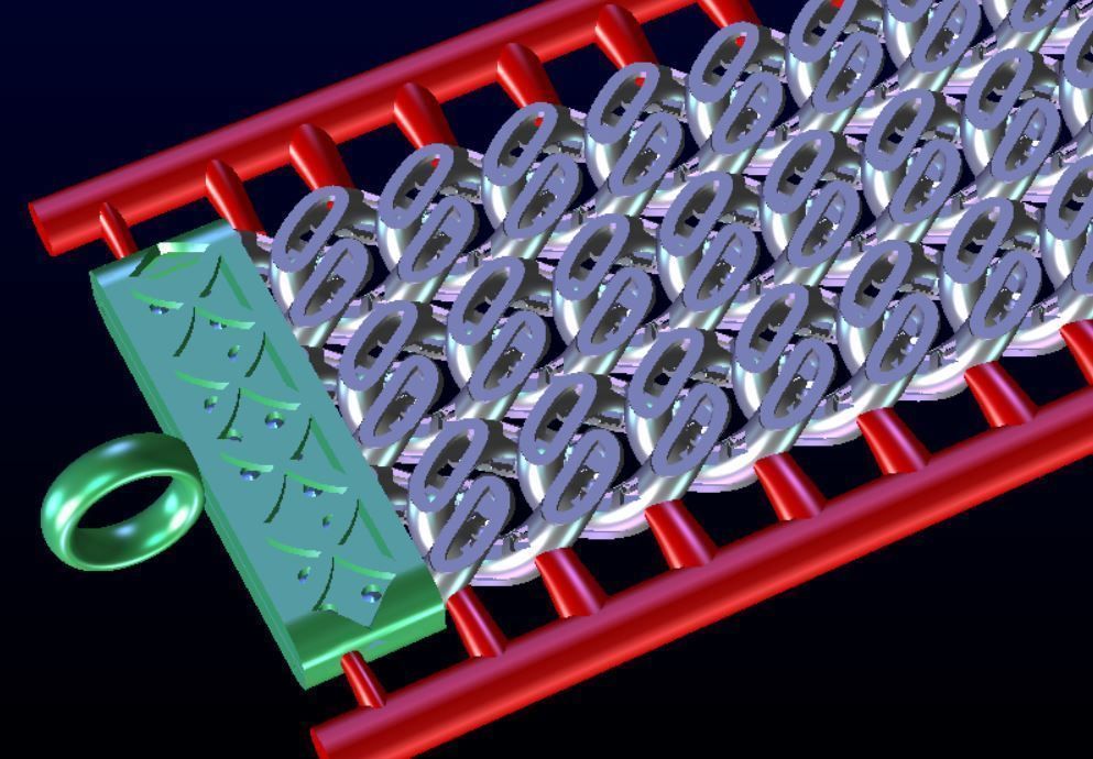 Gourmet Bracelet Chain 3D print model_9