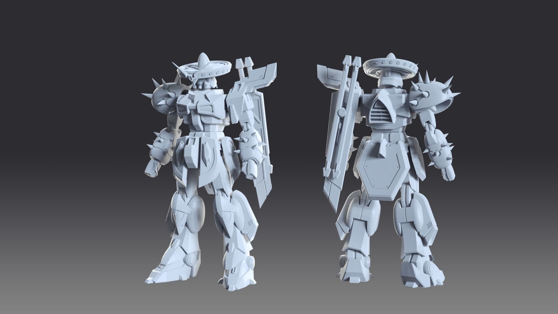 Tequila Gundam 3D print model_2