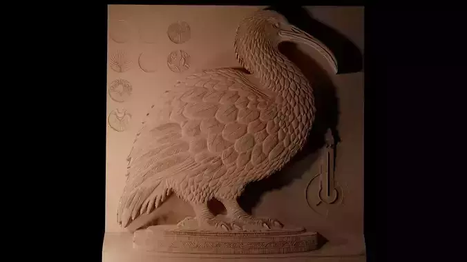 Moa CNC 3d Print High Relief Sand Casting