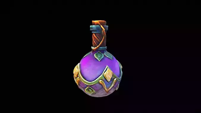 stylized magic potion