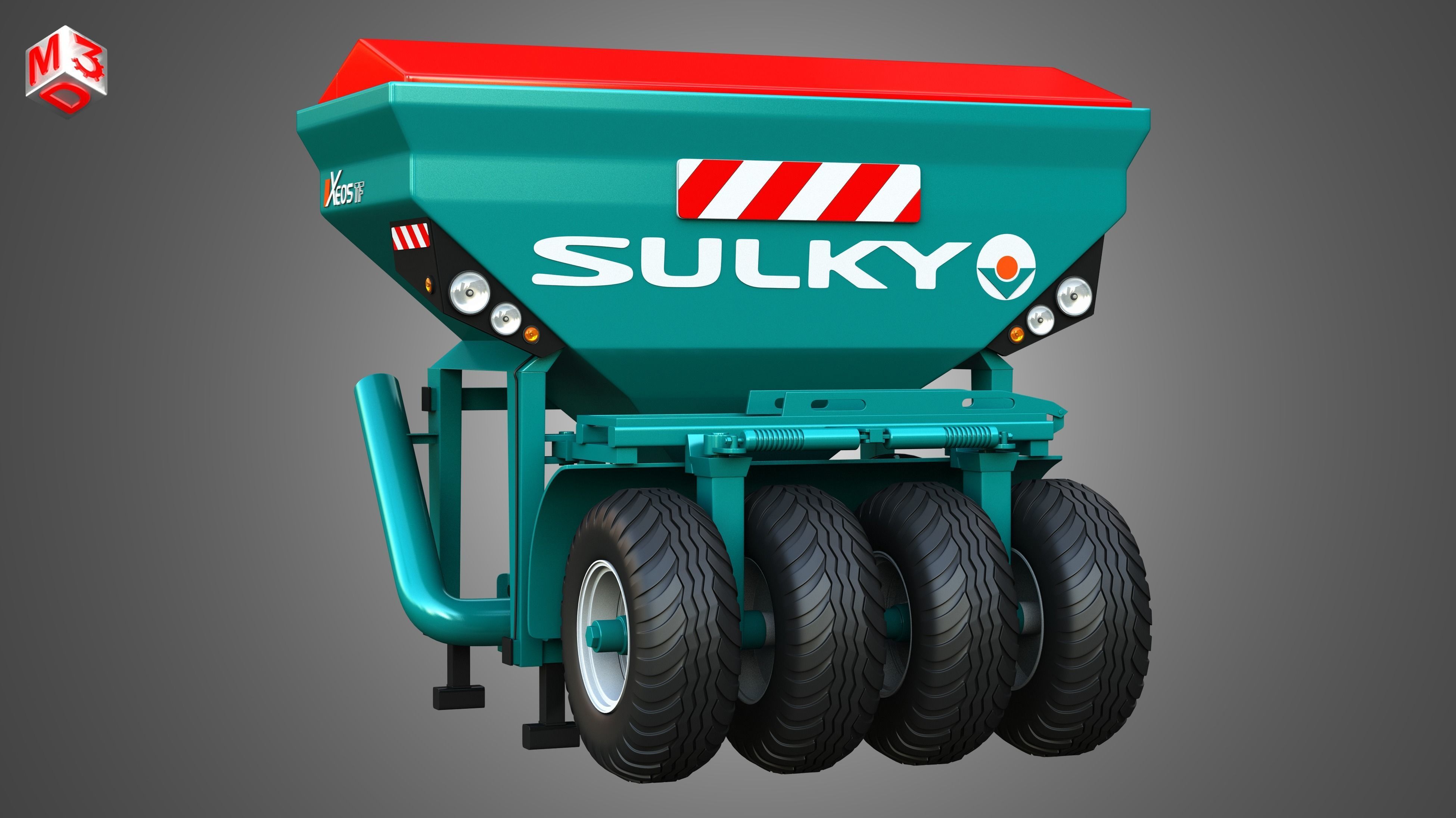 Xeos TF Front Hopper 3D model_14