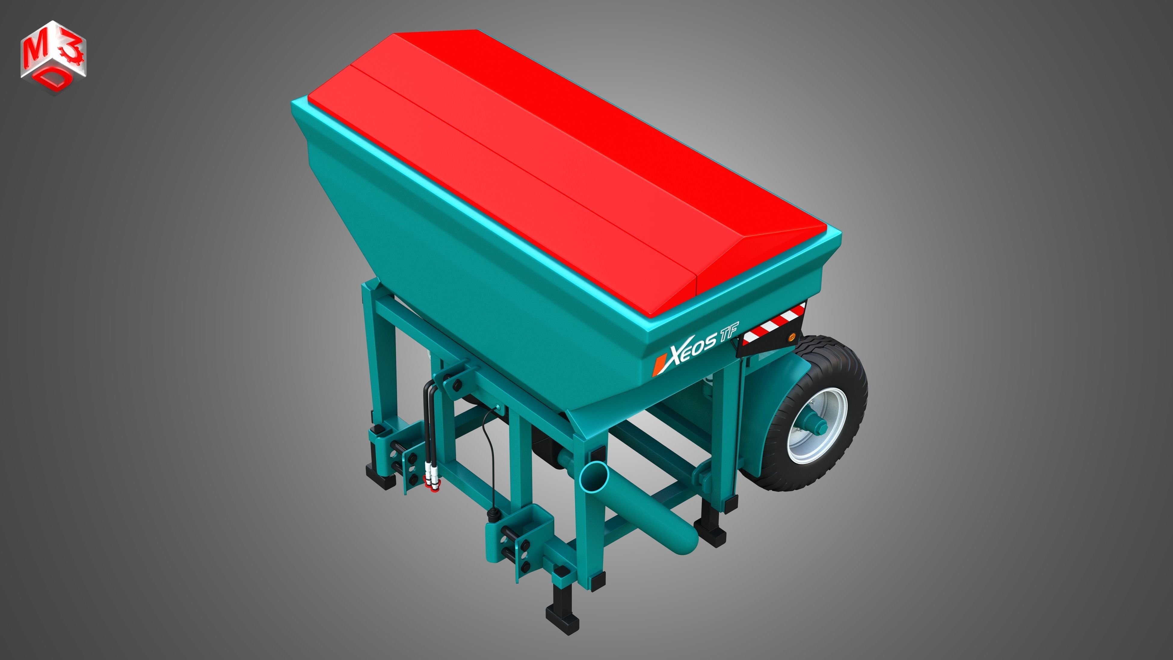 Xeos TF Front Hopper 3D model_21