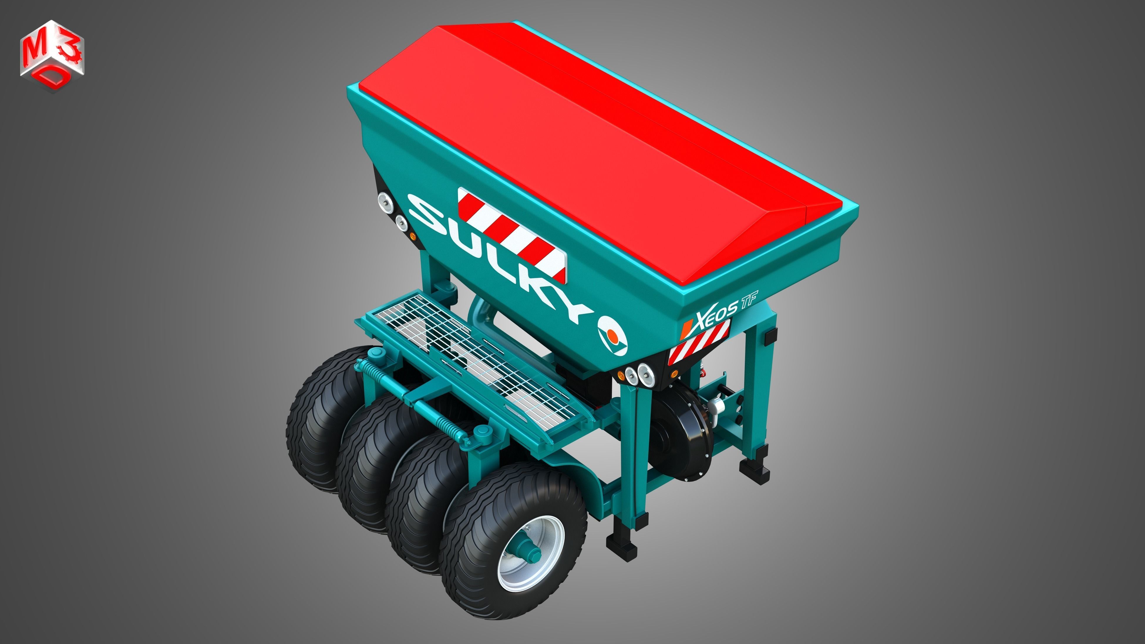 Xeos TF Front Hopper 3D model_20