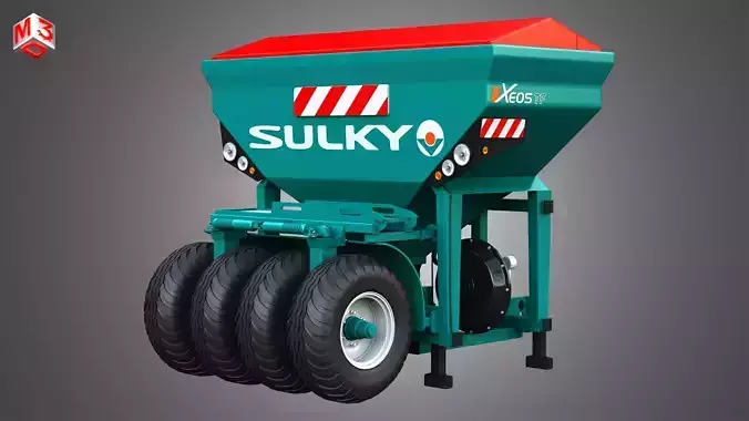 Xeos TF Front Hopper 3D model