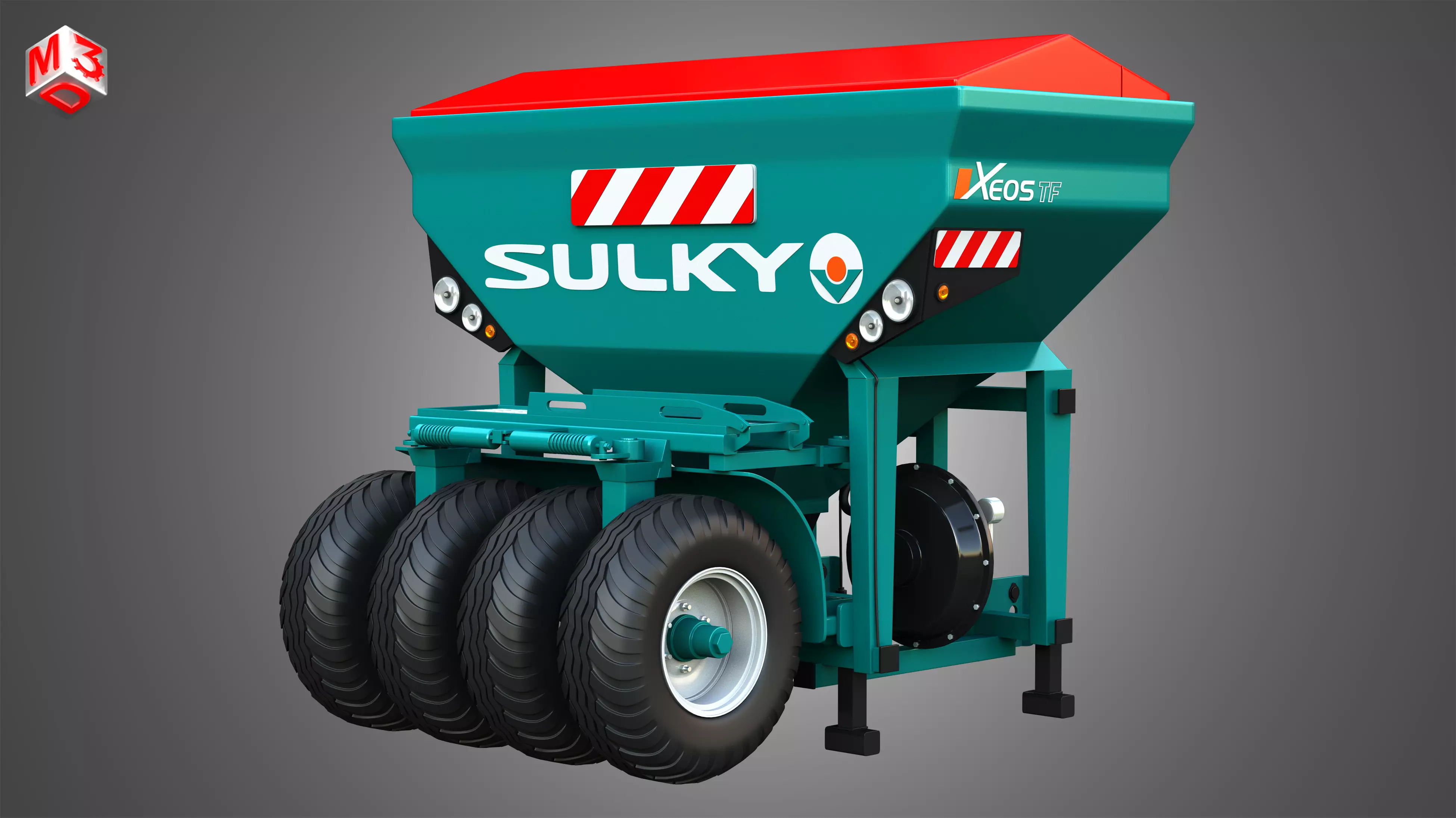 Xeos TF Front Hopper 3D model_0