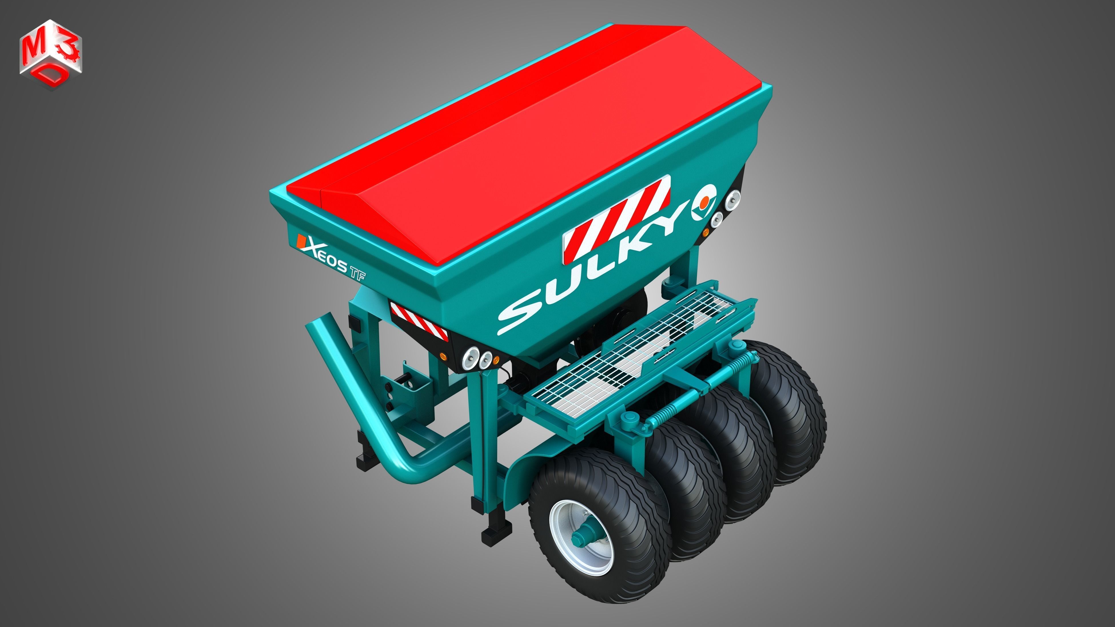 Xeos TF Front Hopper 3D model_22