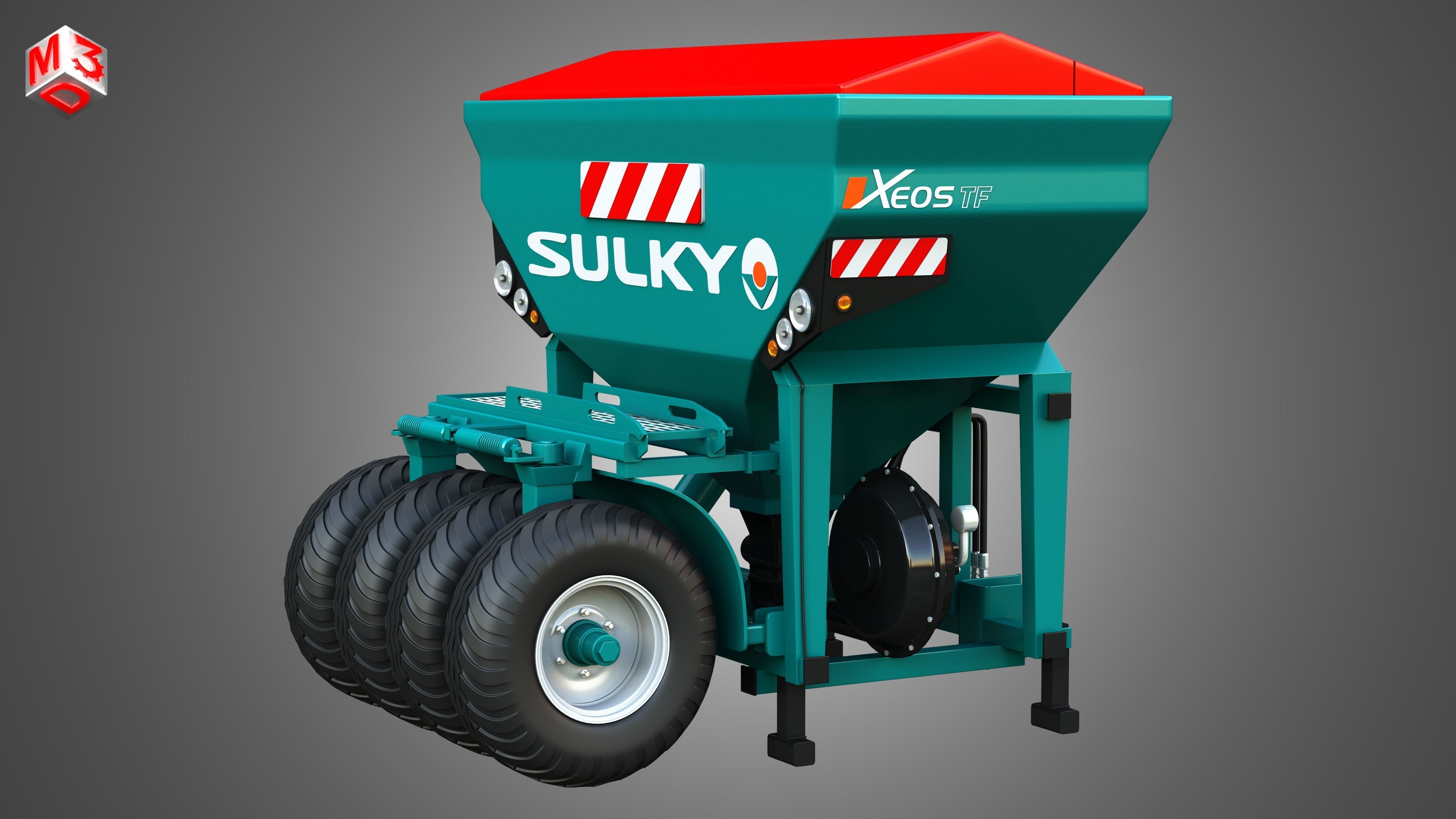 Xeos TF Front Hopper 3D model_16