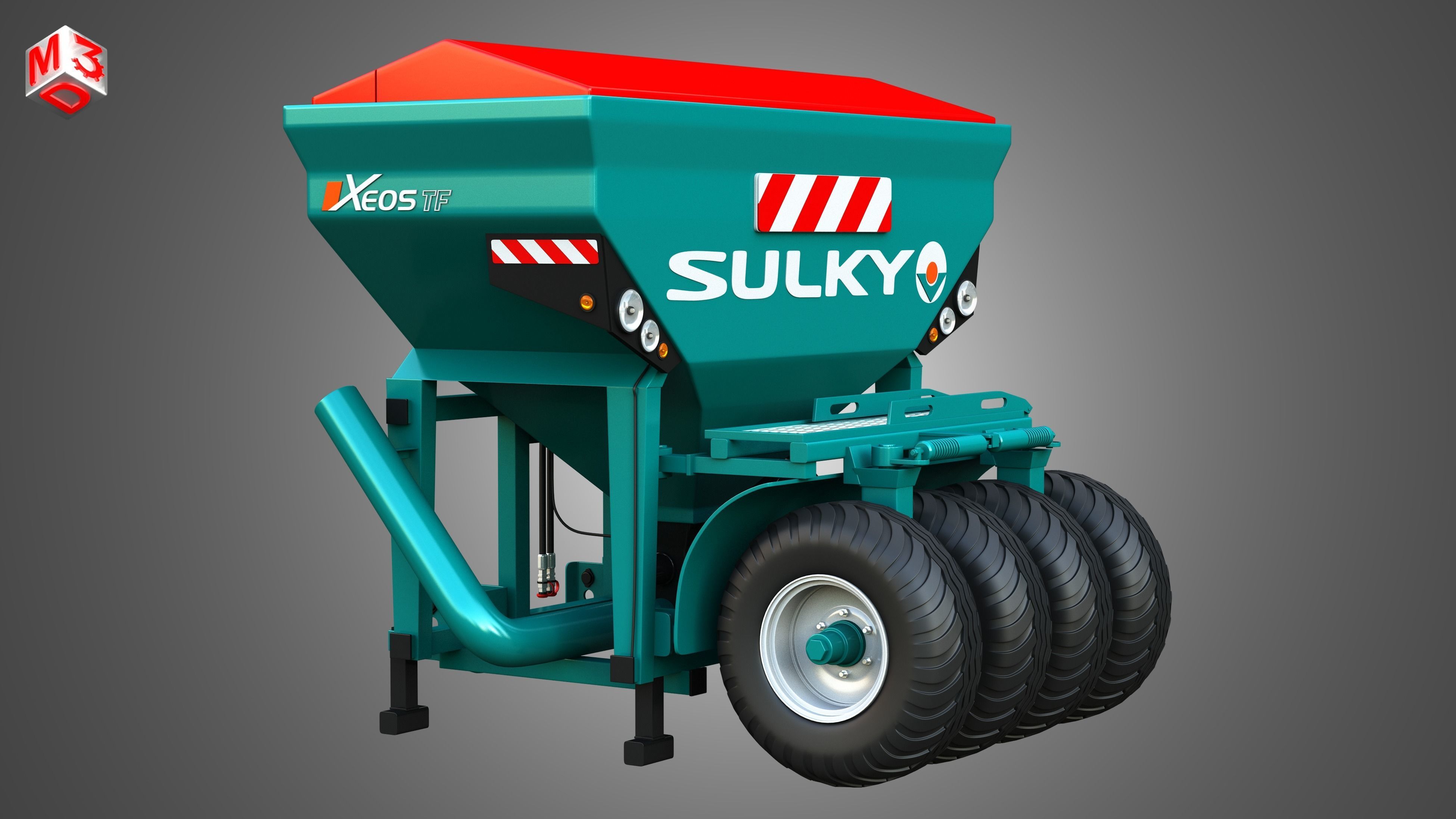 Xeos TF Front Hopper 3D model_18