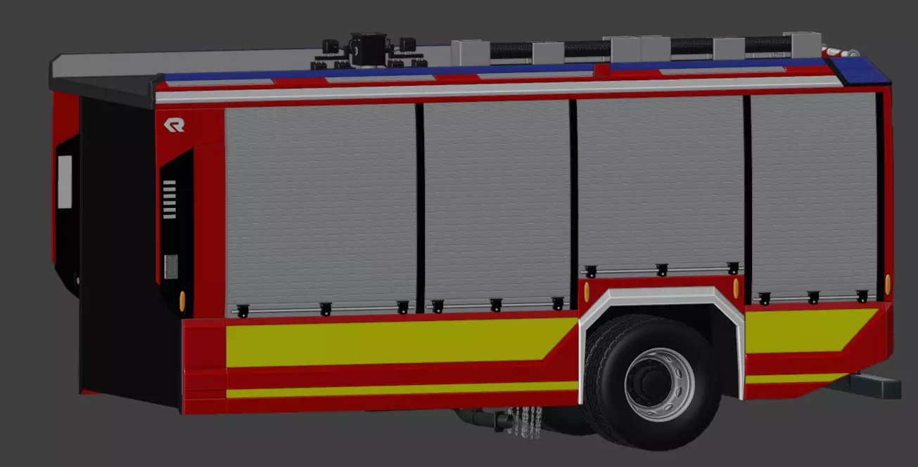Rosenbauer AT2020 TLF 3D model_0