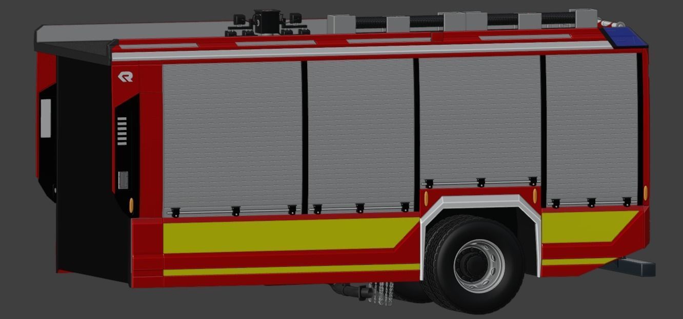 Rosenbauer AT2020 TLF 3D model_1