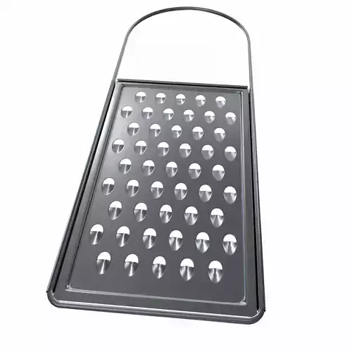 Grater for vegetables and cheese 3D model