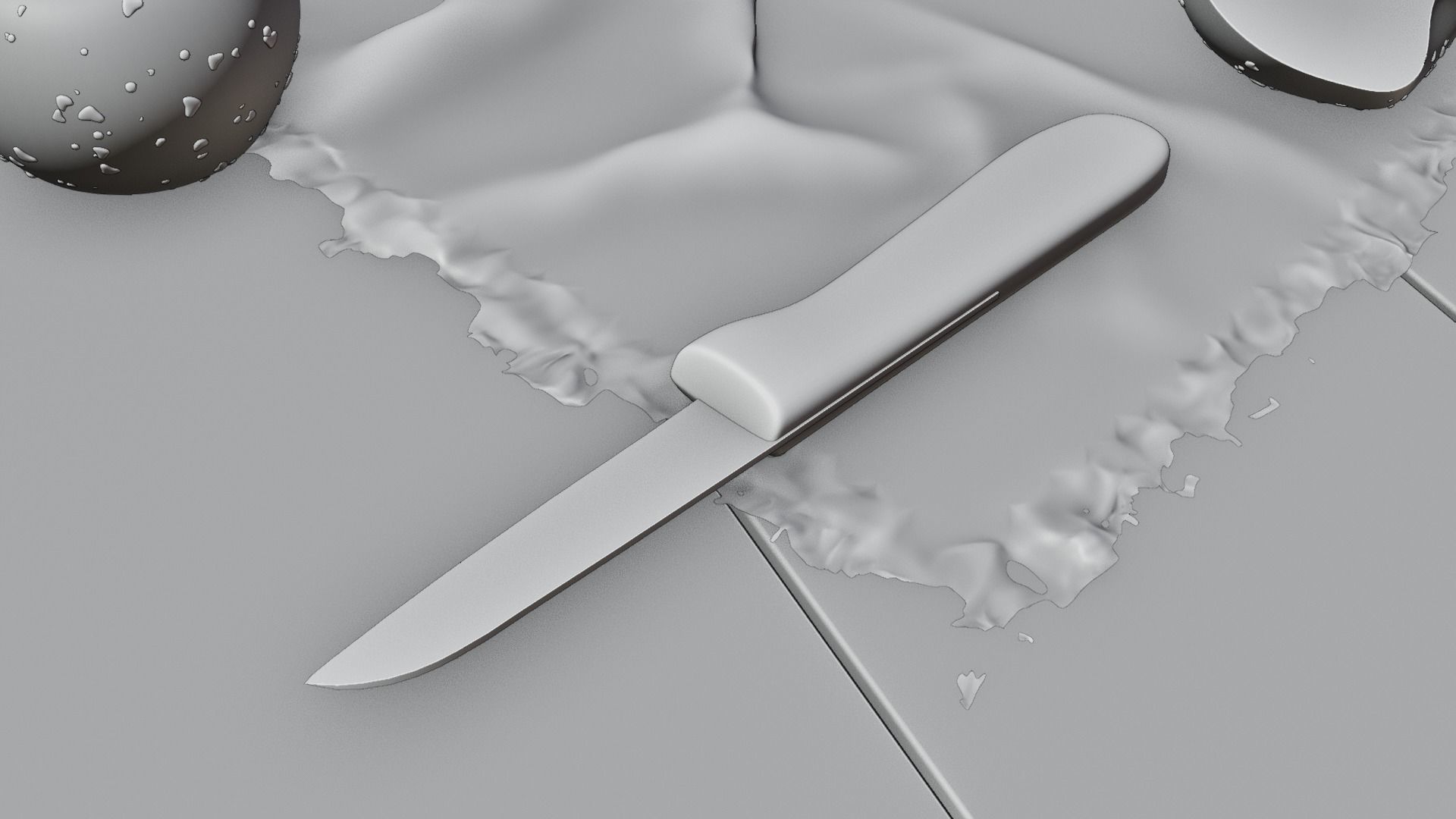 Photorealistic Apple Basket Scene - High-Detail 3D Model 3D model_17