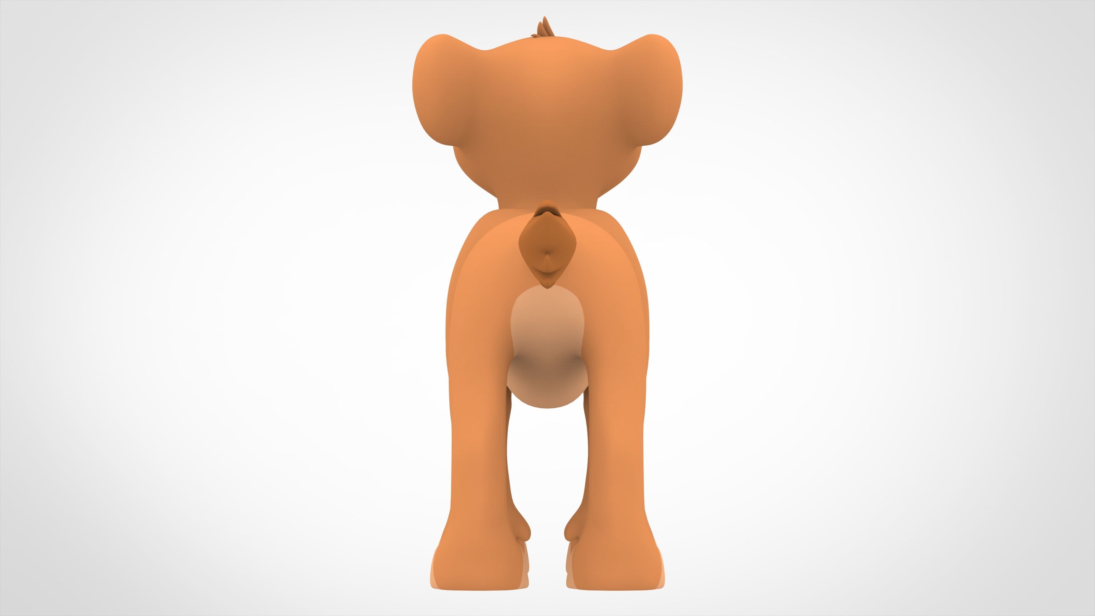 Zuri Cub 3D model_3