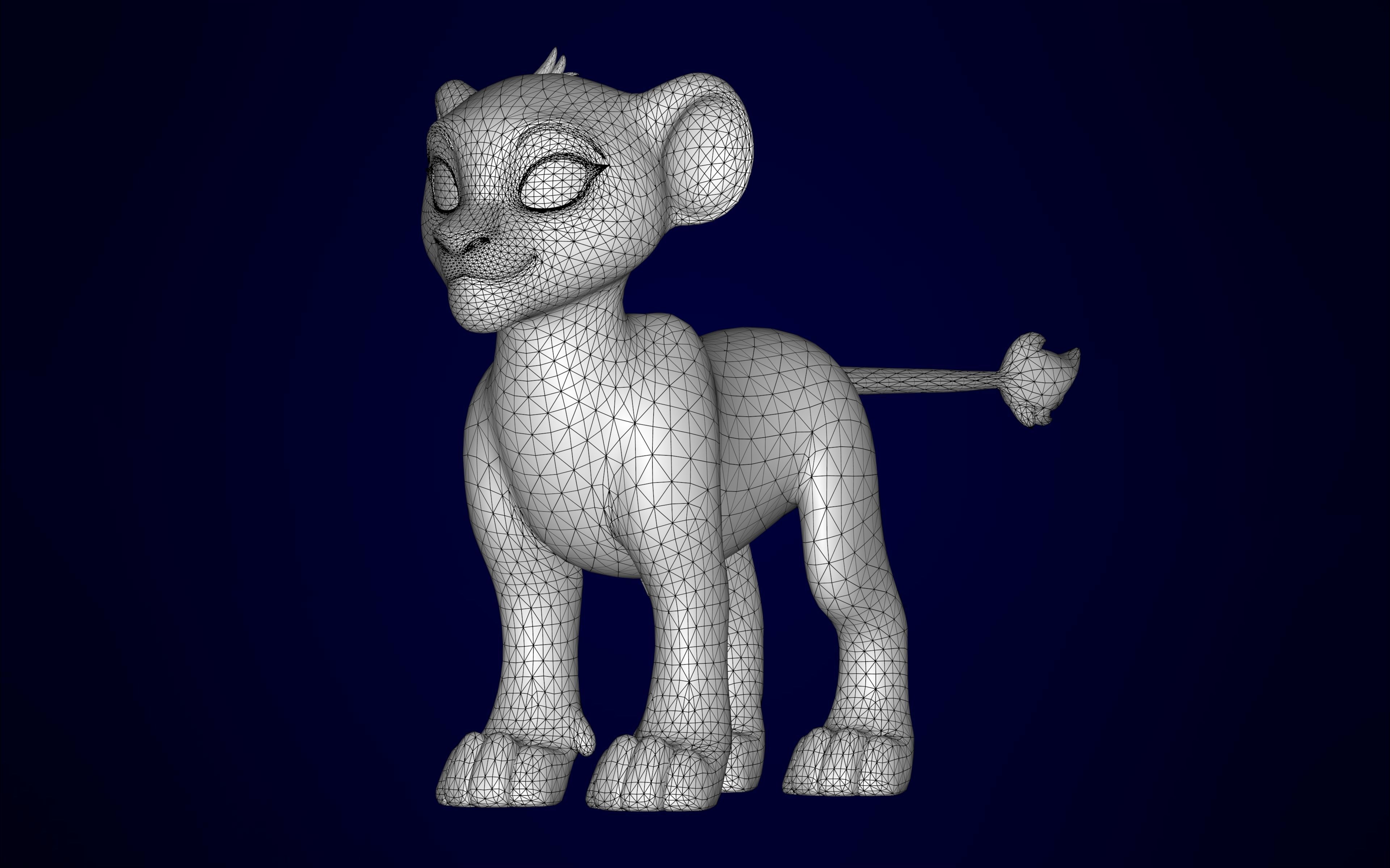Zuri Cub 3D model_10