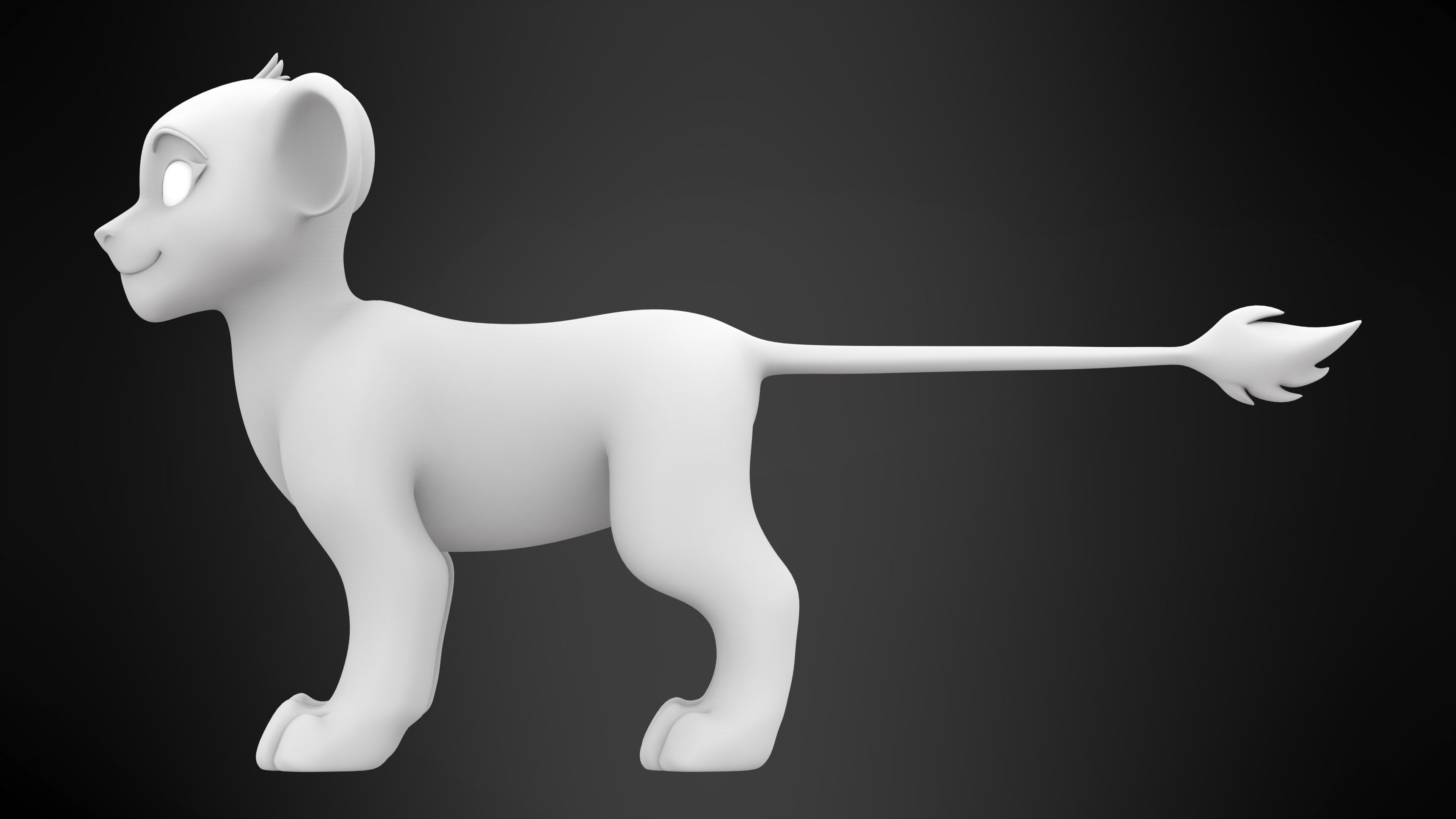 Zuri Cub 3D model_7