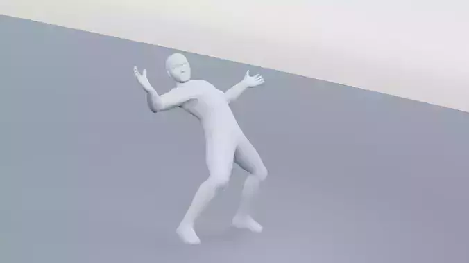Glaxman the Human male base 3D model
