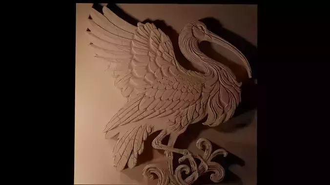 Ibis CNC 3d Print High Relief Sand Casting