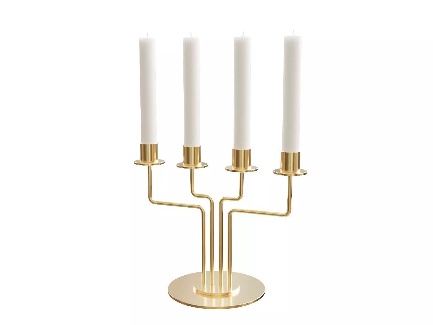 Contemporary Candle Holder Free 3D model