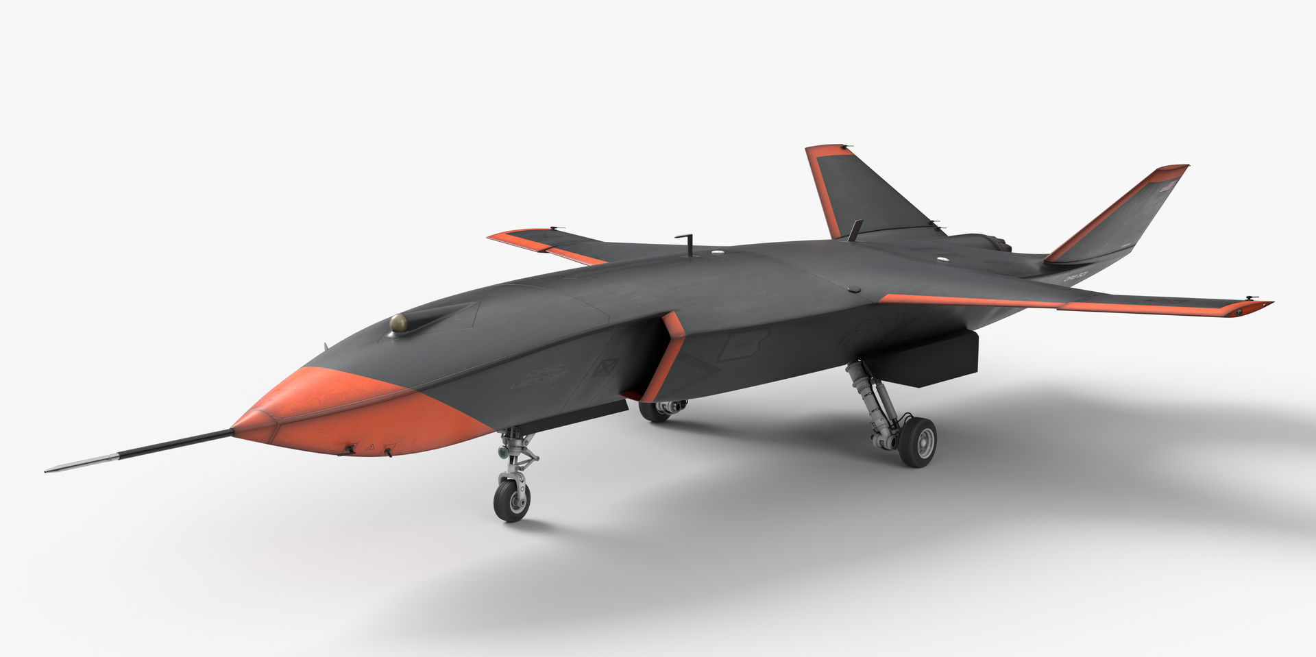 Boeing MQ-28 Ghost Bat Drone 3D model_39