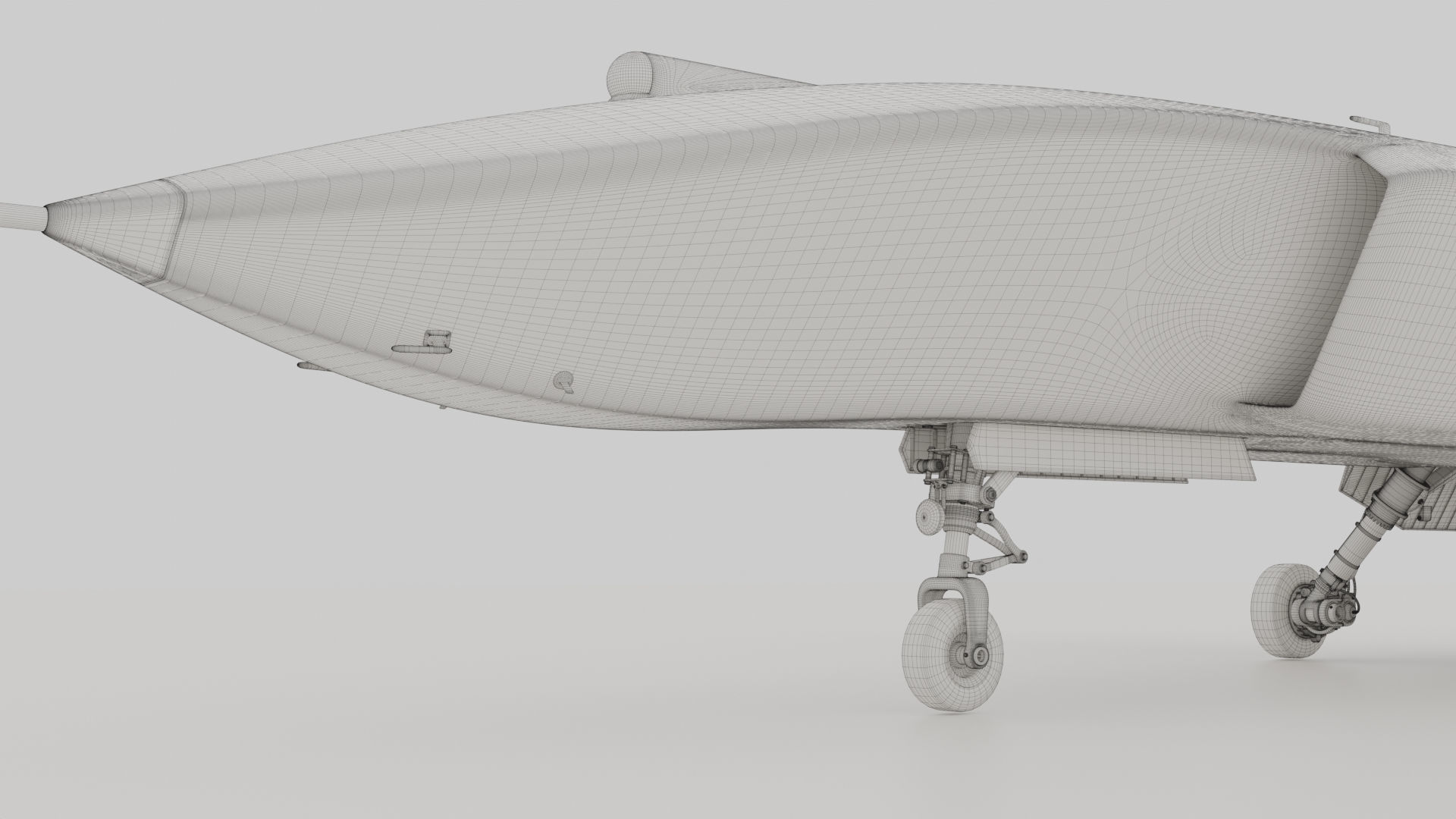 Boeing MQ-28 Ghost Bat Drone 3D model_41