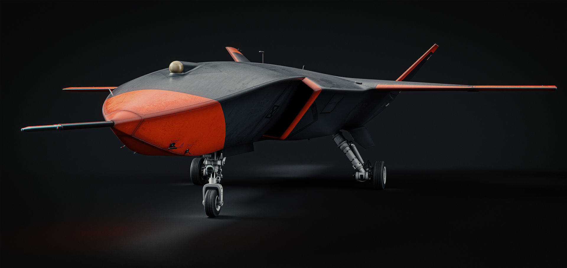 Boeing MQ-28 Ghost Bat Drone 3D model_14