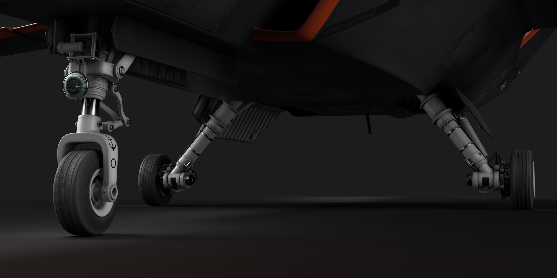 Boeing MQ-28 Ghost Bat Drone 3D model_30