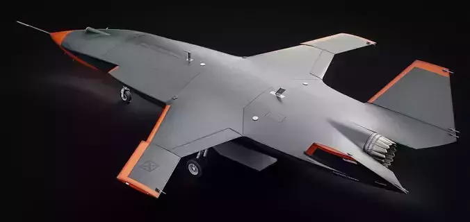 Boeing MQ-28 Ghost Bat Drone 3D model