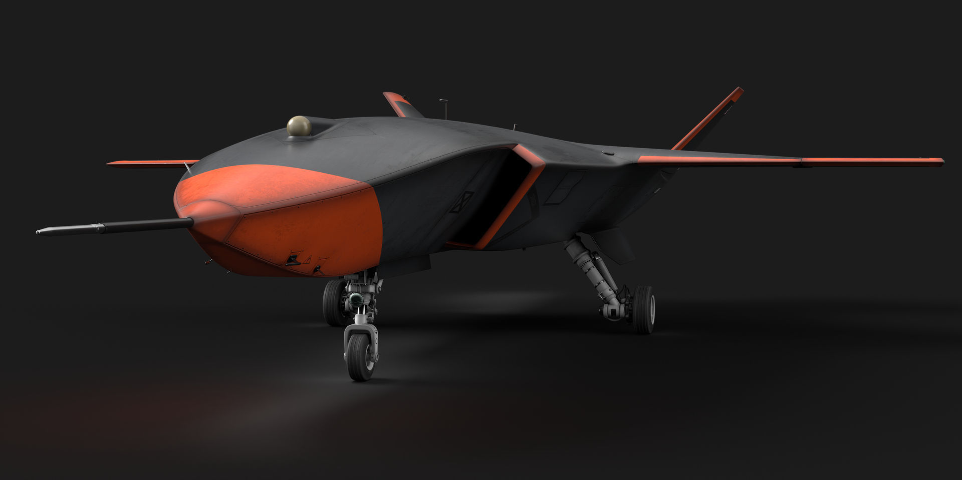Boeing MQ-28 Ghost Bat Drone 3D model_29
