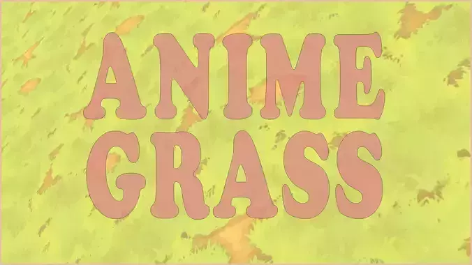 Grass Stylized Material Texture