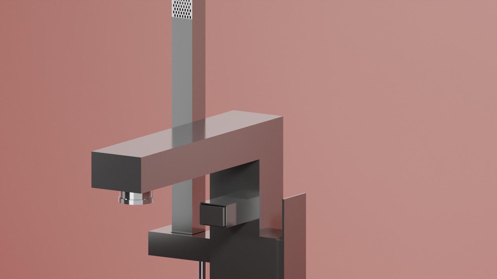 Sprayer Kitchen 3D model 3D model_4