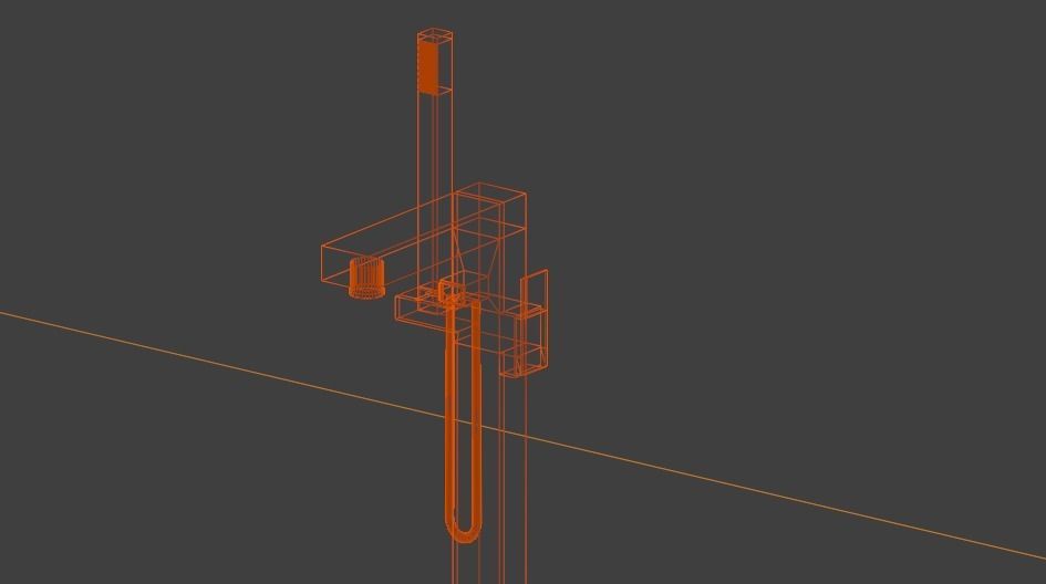 Sprayer Kitchen 3D model 3D model_6