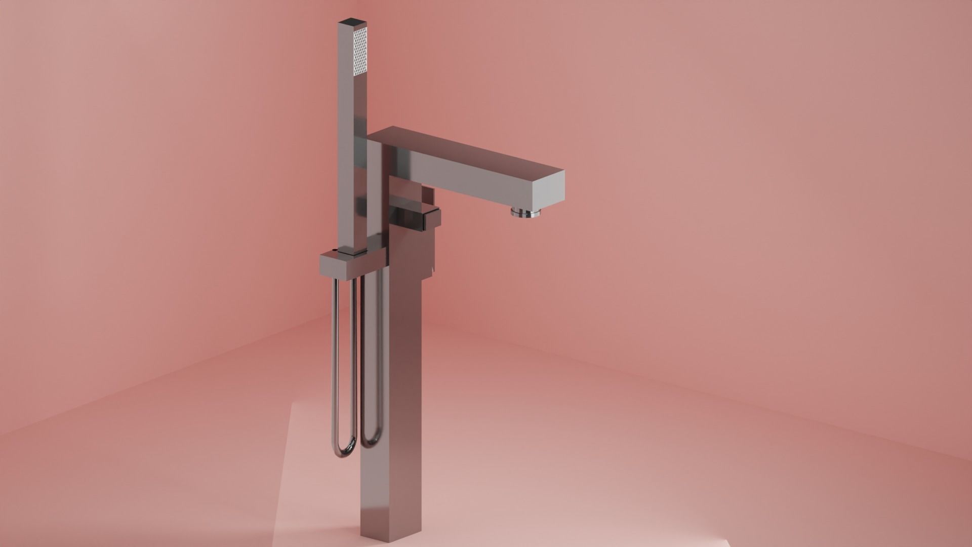 Sprayer Kitchen 3D model 3D model_2