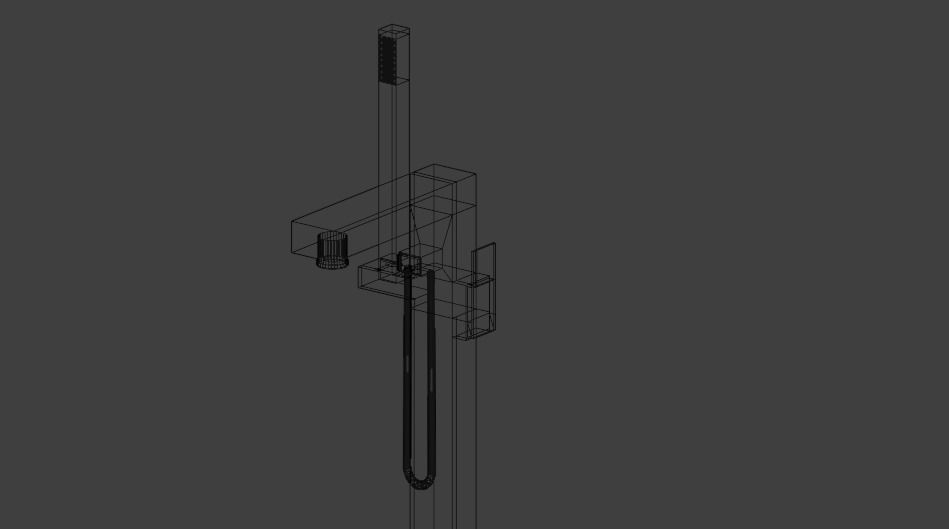 Sprayer Kitchen 3D model 3D model_7