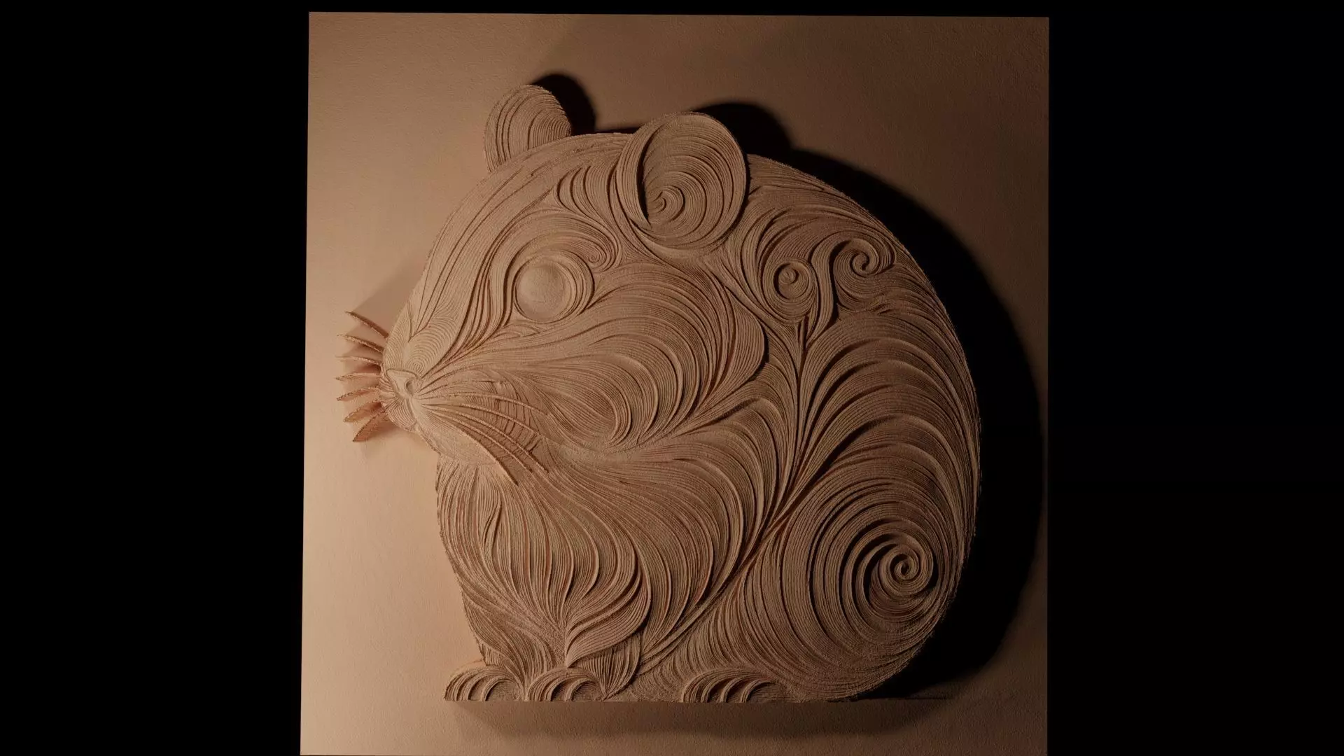 Hamster CNC 3d Print High Relief Sand Casting 3D print model_0