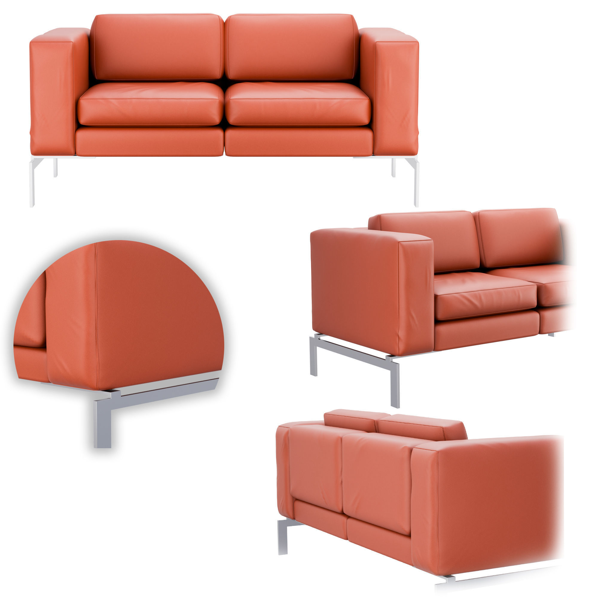 sofa sillon 3D model_6
