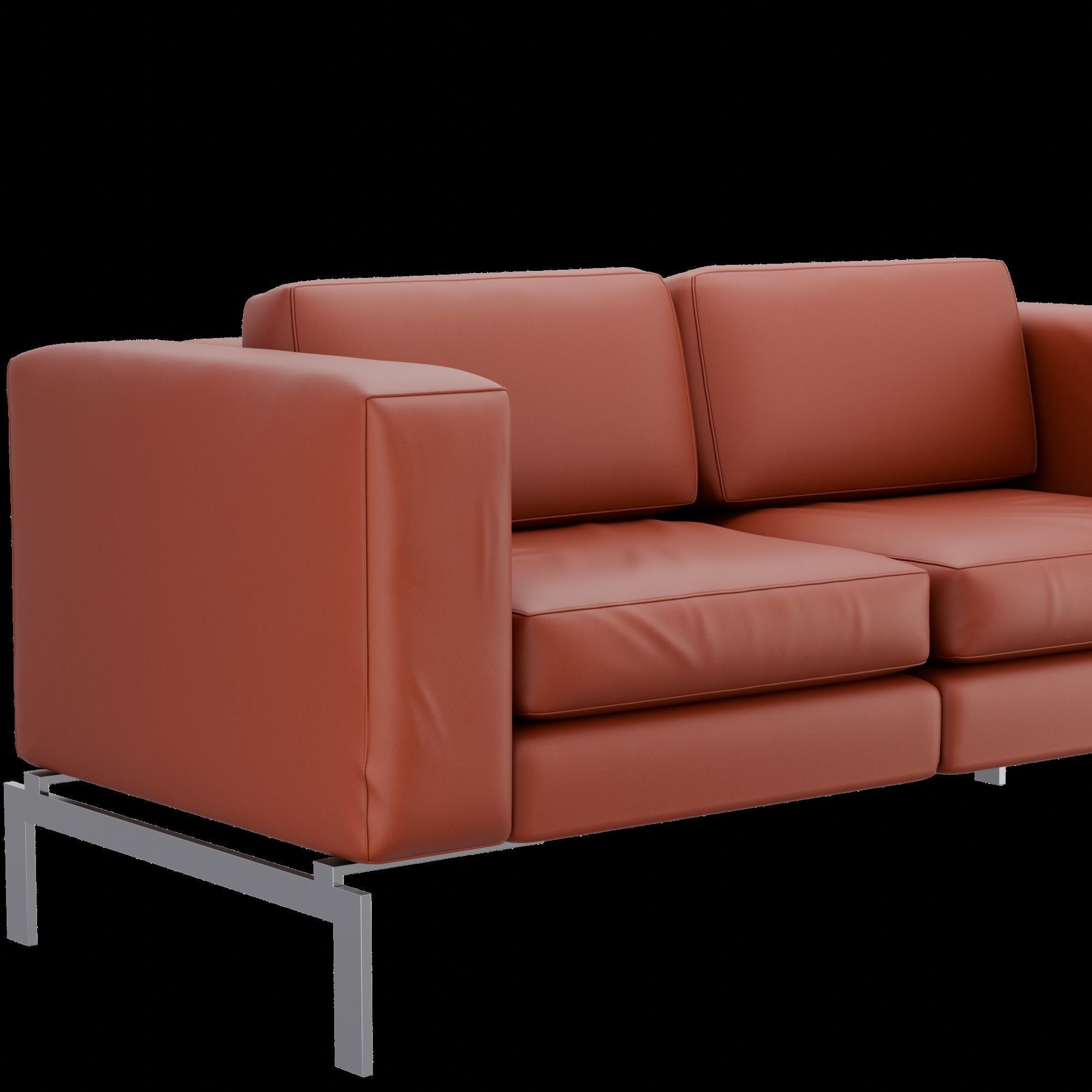 sofa sillon 3D model_1