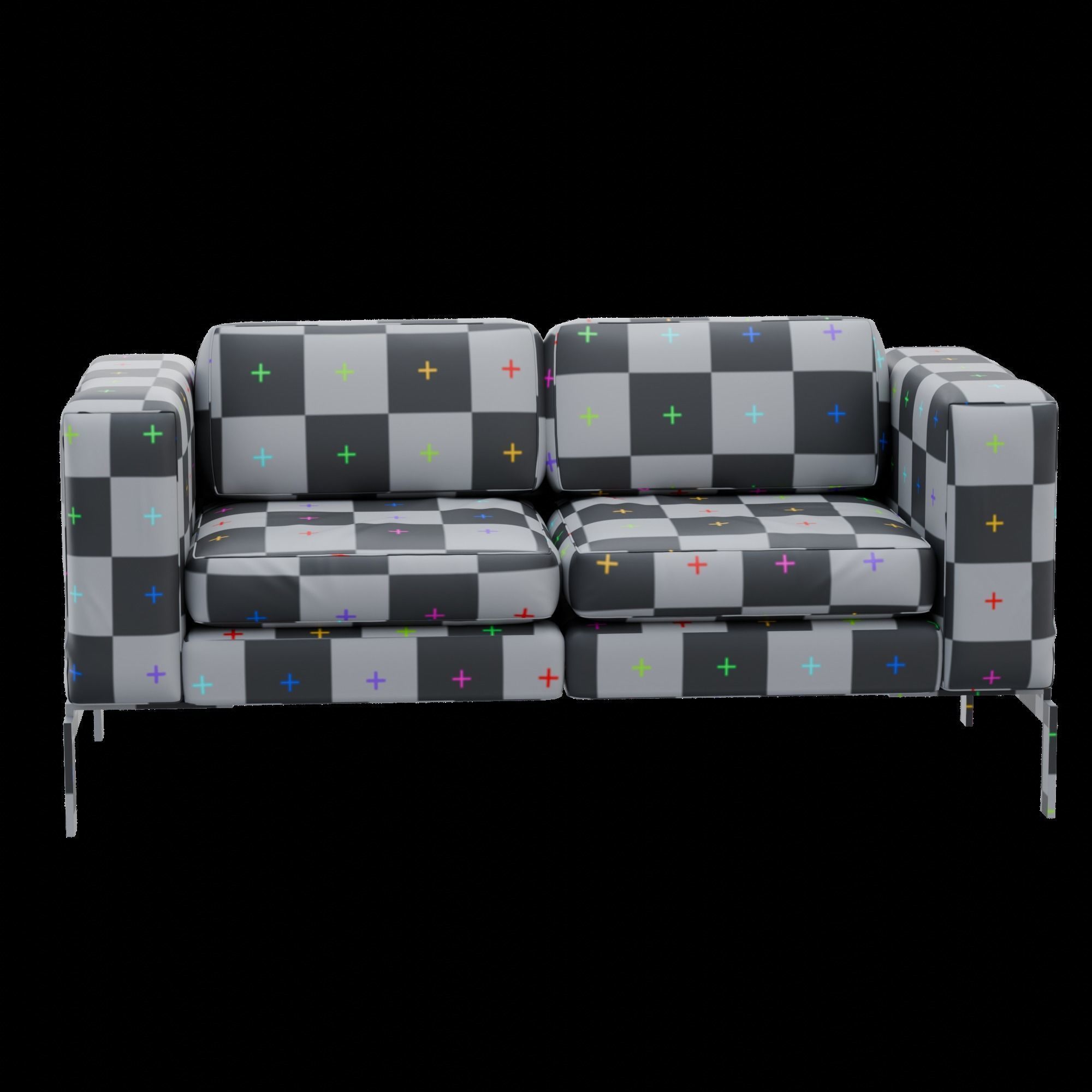 sofa sillon 3D model_8